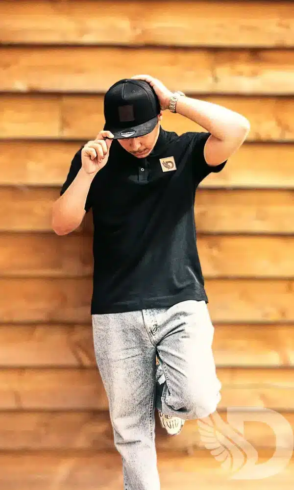 DROW Snapback Cap featuring the DROW rubber patch