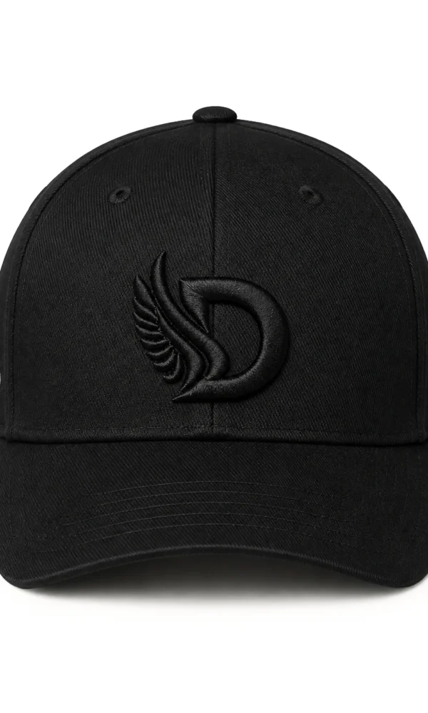 DROW Black FlexFit Cap