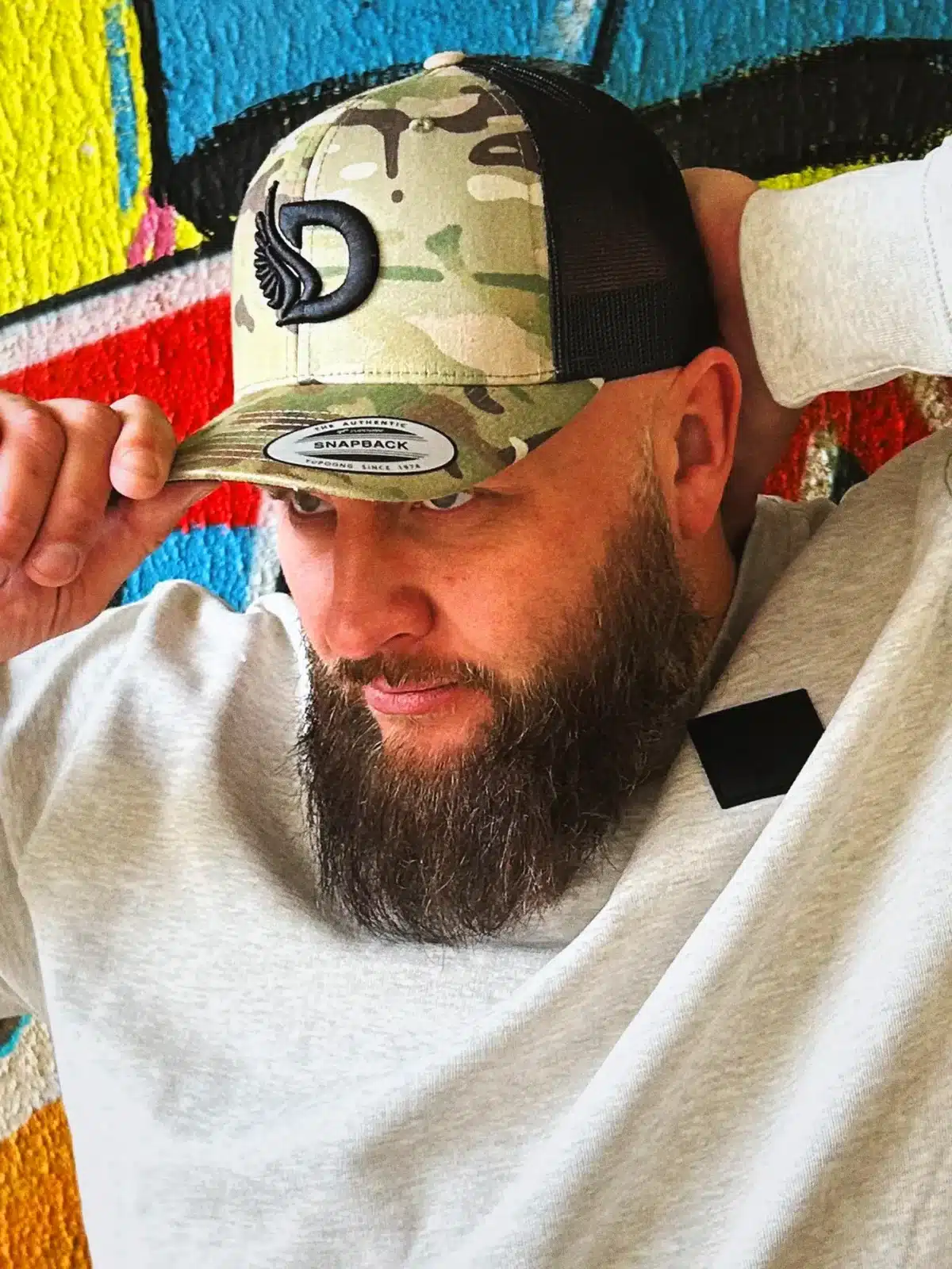 DROW Camo Trucker Cap
