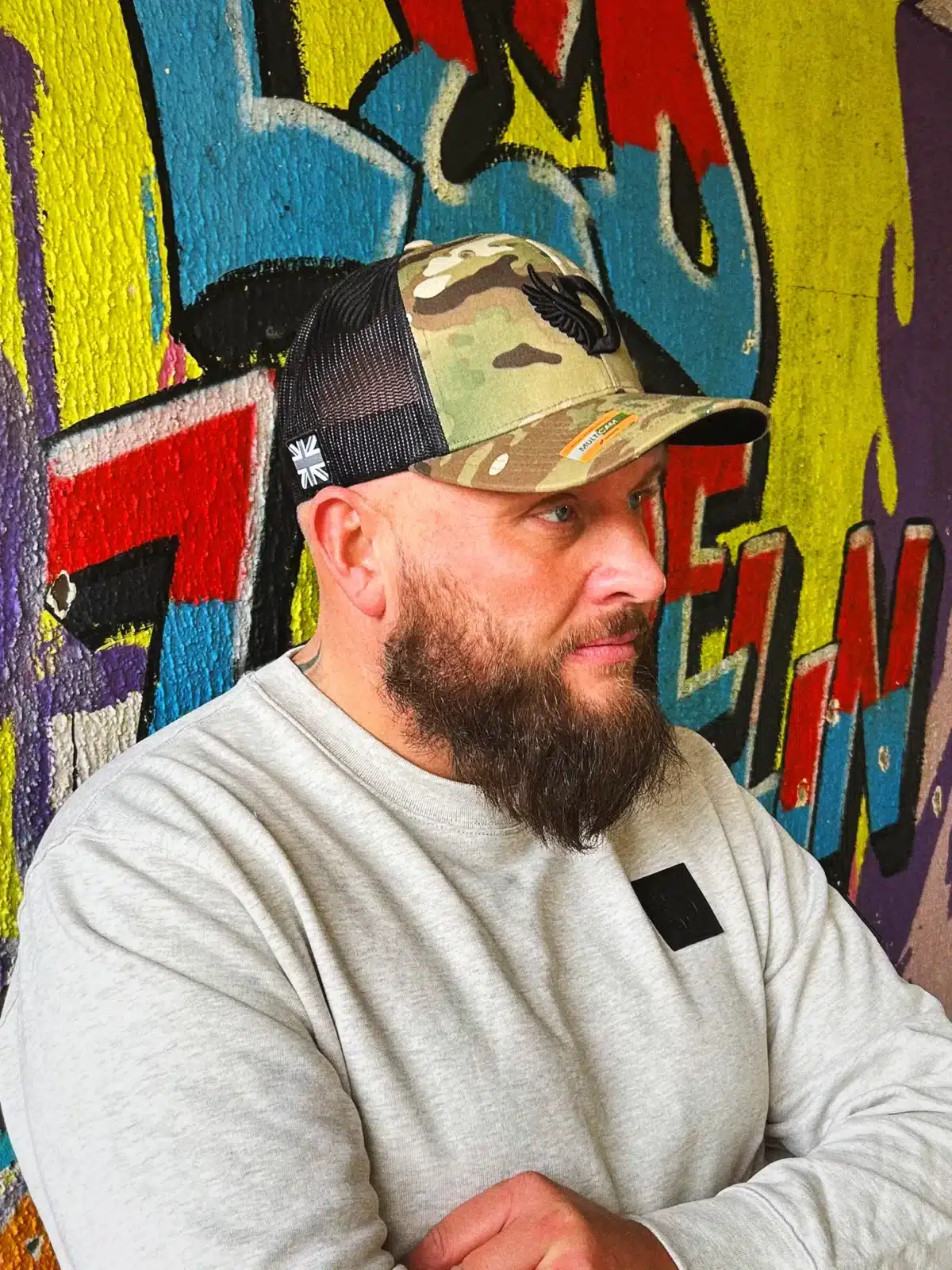 DROW Camo Trucker Cap - Image 5