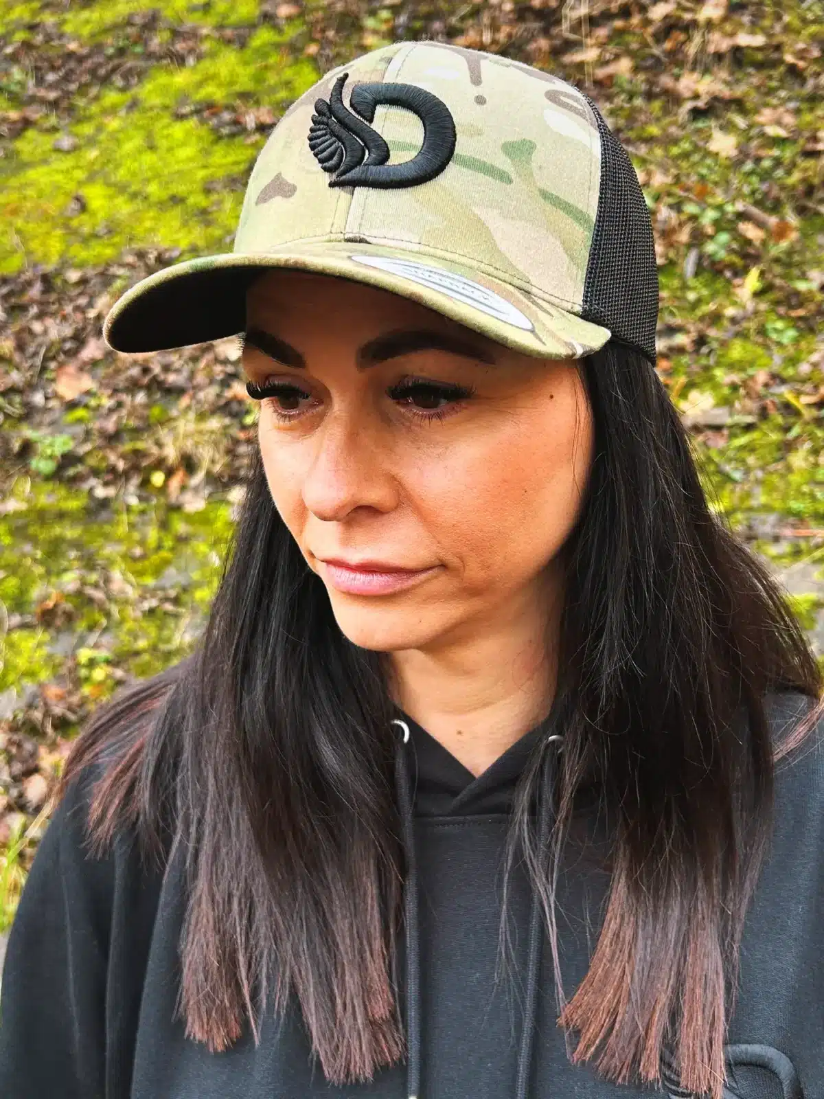 DROW Camo Trucker Cap - Image 3