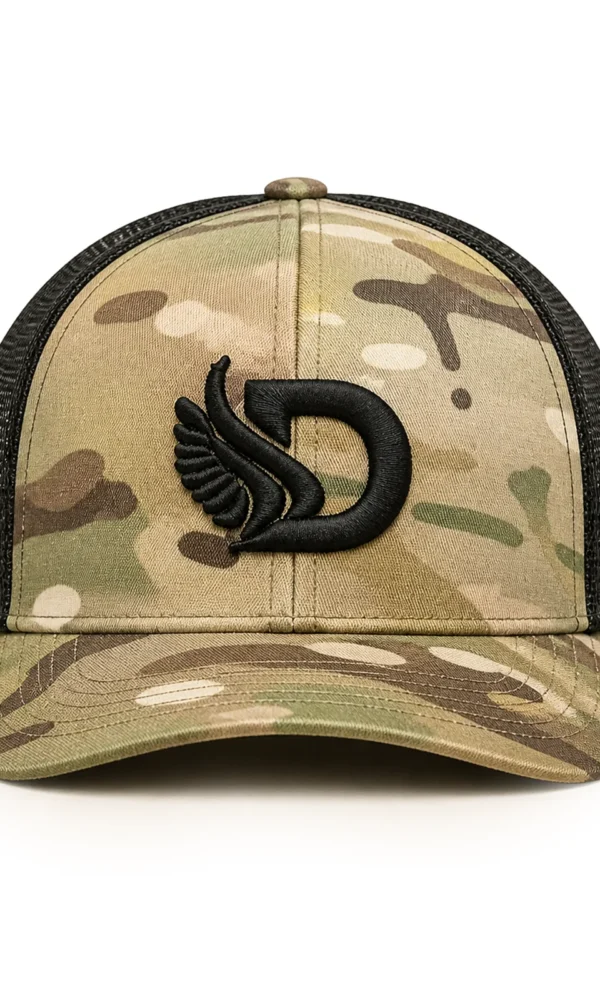 DROW Camo Trucker Cap