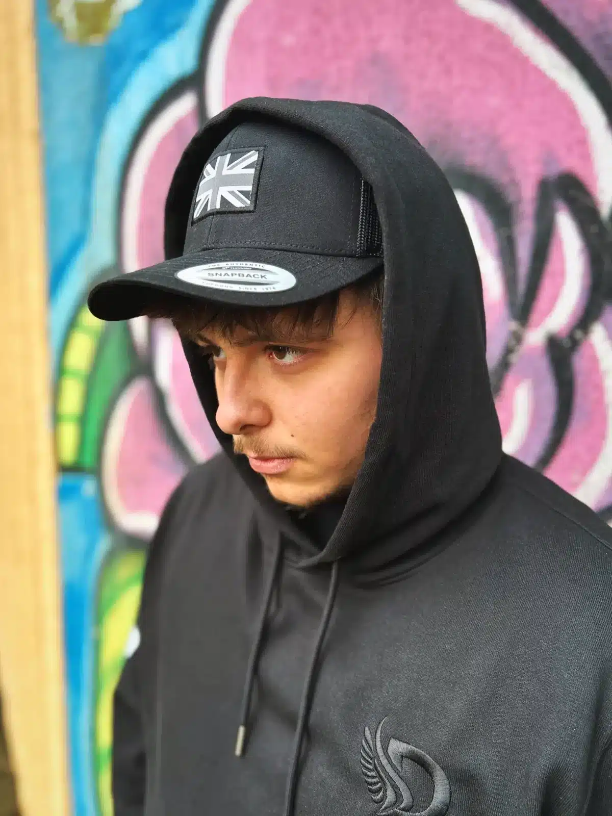 DROW Union Jack Trucker Cap - Image 4