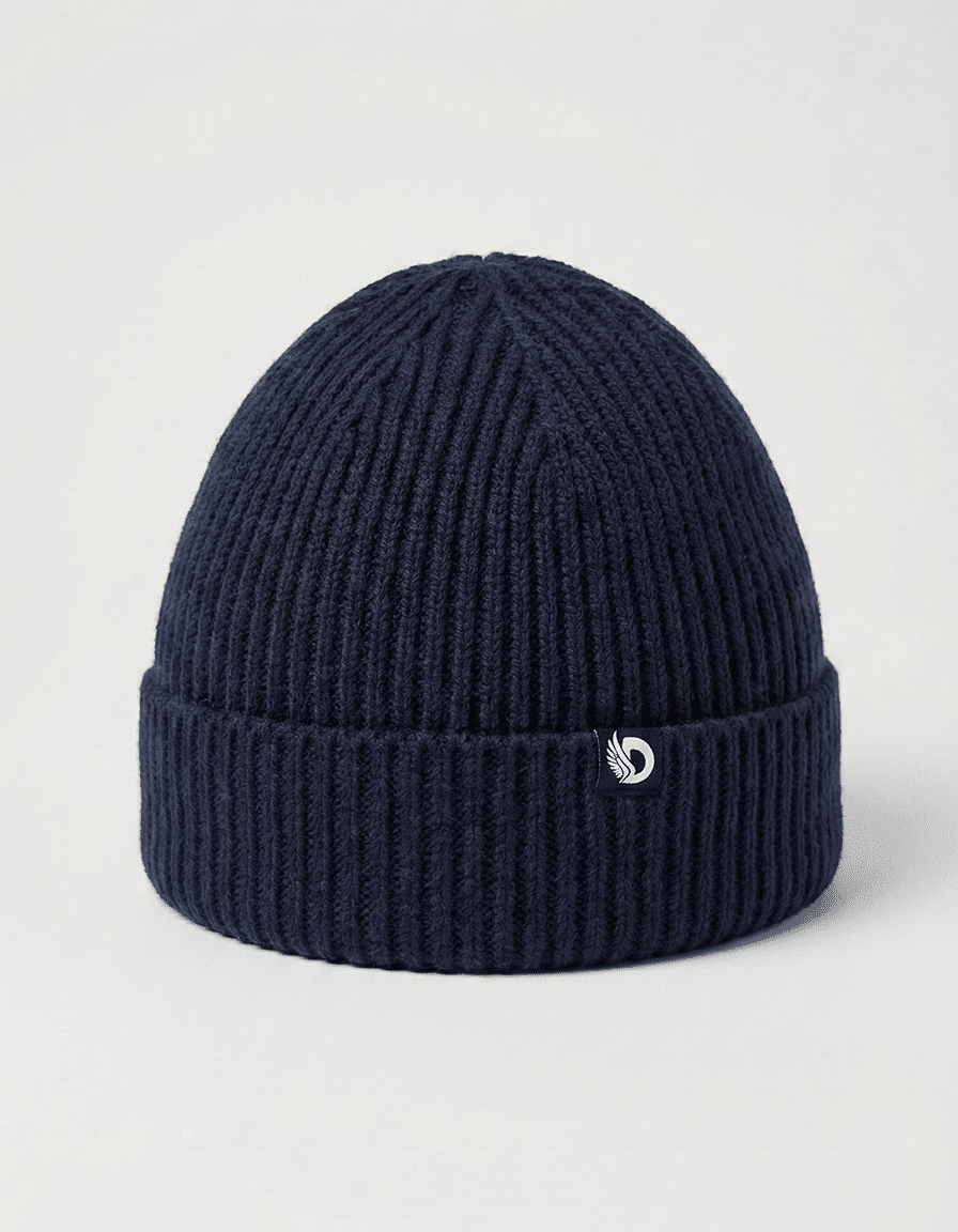 DROW NAVY BEANIE - Image 3
