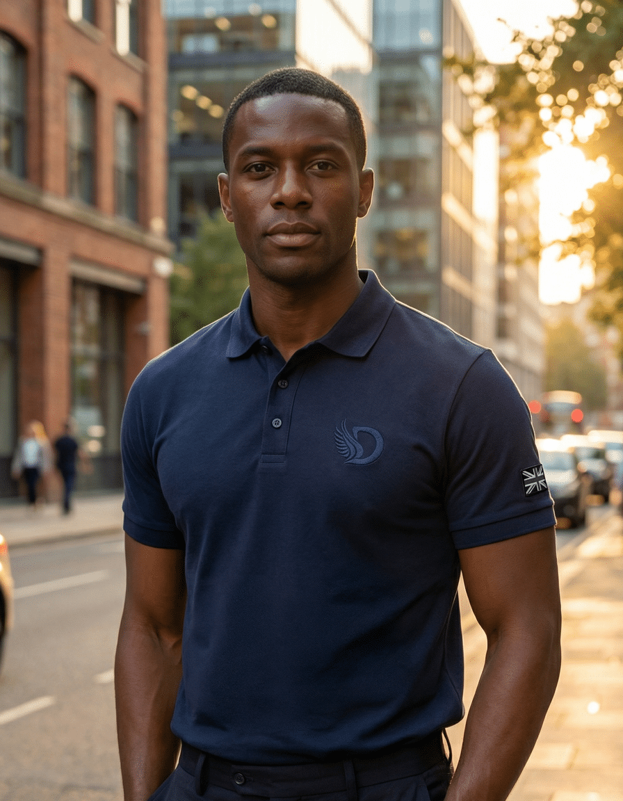 DROW NIGHT NAVY POLO - Image 3