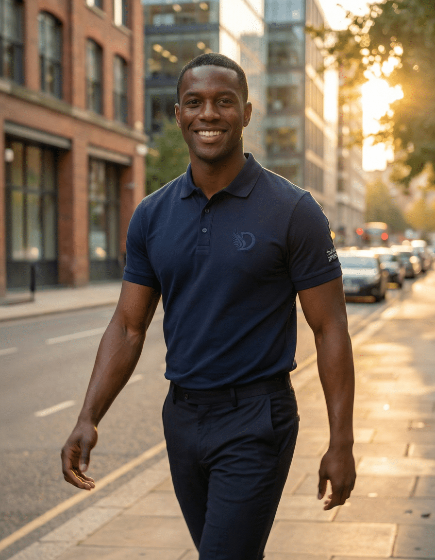 DROW NIGHT NAVY POLO - Image 2