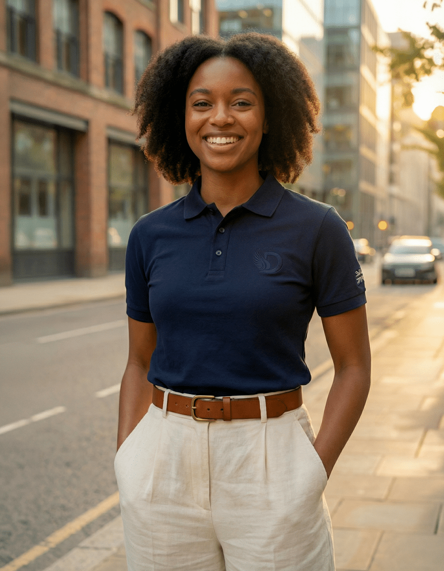 DROW NIGHT NAVY POLO