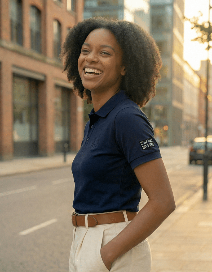 DROW NIGHT NAVY POLO - Image 2