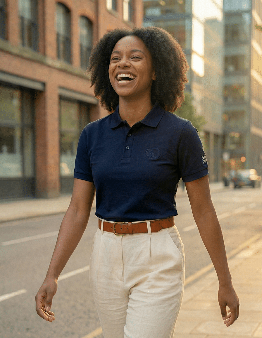 DROW NIGHT NAVY POLO - Image 3